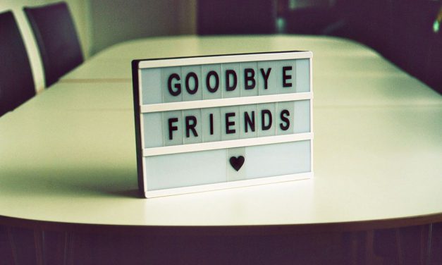 Saying goodbye: the hardest
